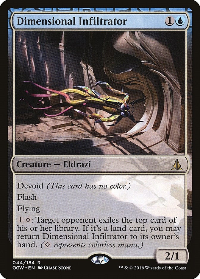Dimensional Infiltrator (44) [OGW] - MTG Single
