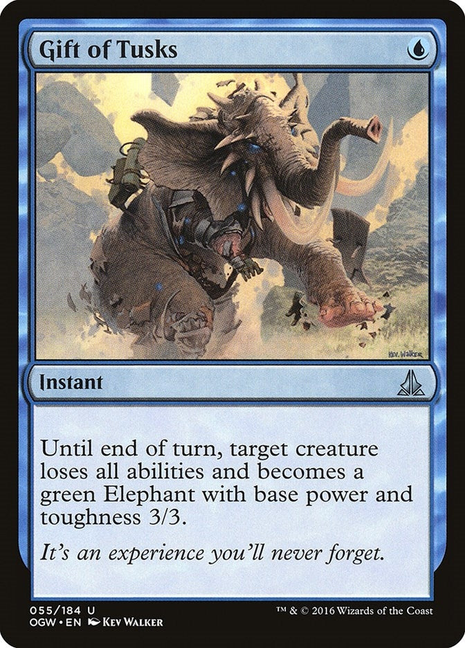 Gift of Tusks (55) [OGW] - MTG Single