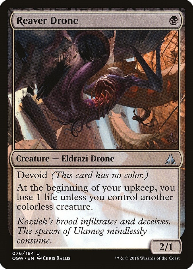 Reaver Drone (76) [OGW] - MTG Single