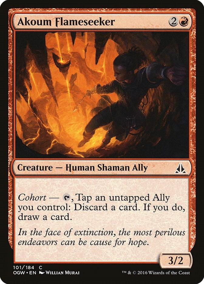 Akoum Flameseeker (101) [OGW] - MTG Single