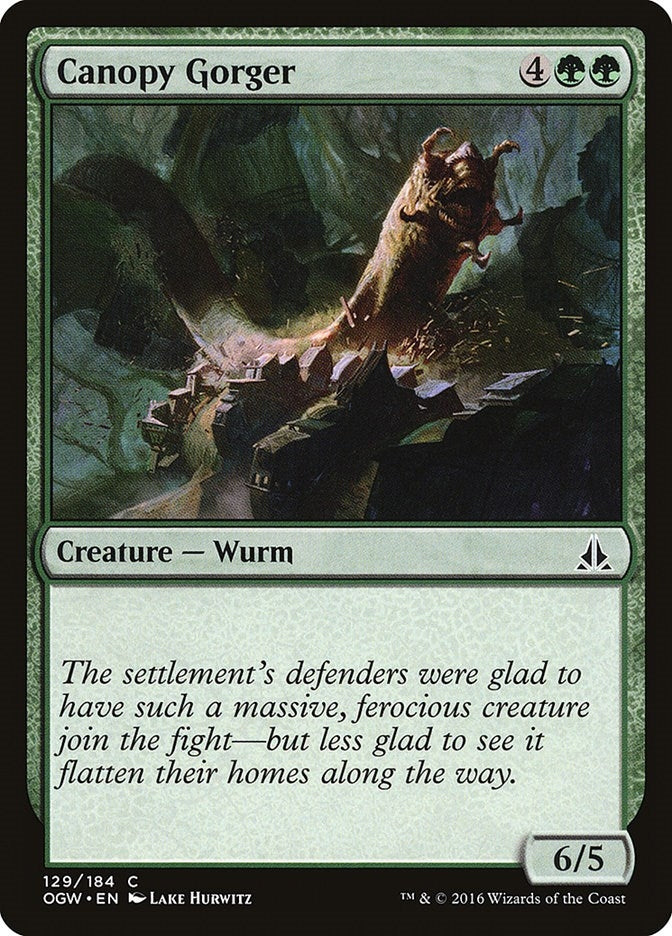 Canopy Gorger (129) [OGW] - MTG Single