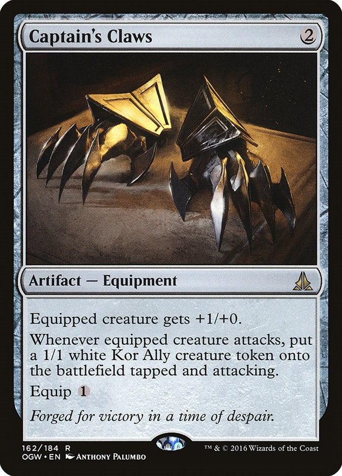 Captain’s Claws (162) [OGW] - MTG Single