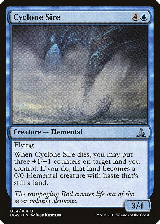 Cyclone Sire (54) [OGW] - MTG Single