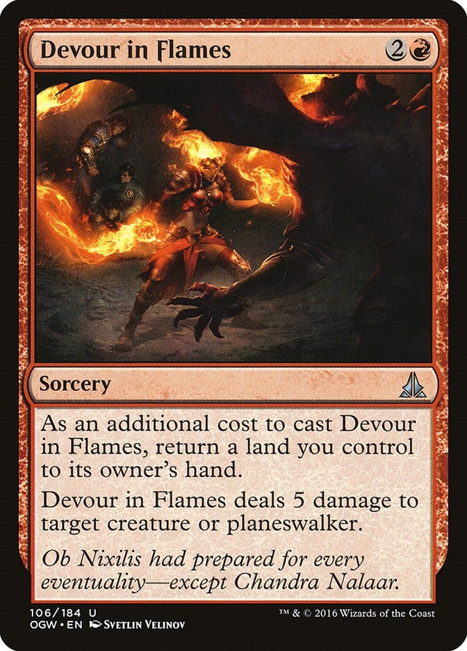Devour in Flames (106) [OGW] - MTG Single