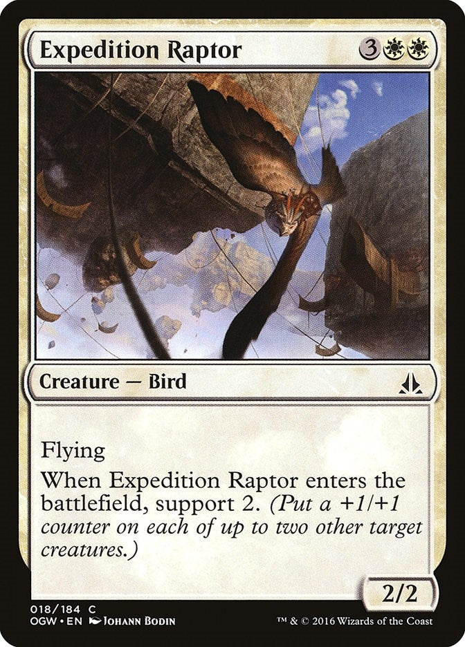 Expedition Raptor (18) [OGW] - MTG Single
