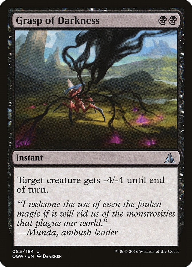 Grasp of Darkness (85) [OGW] - MTG Single