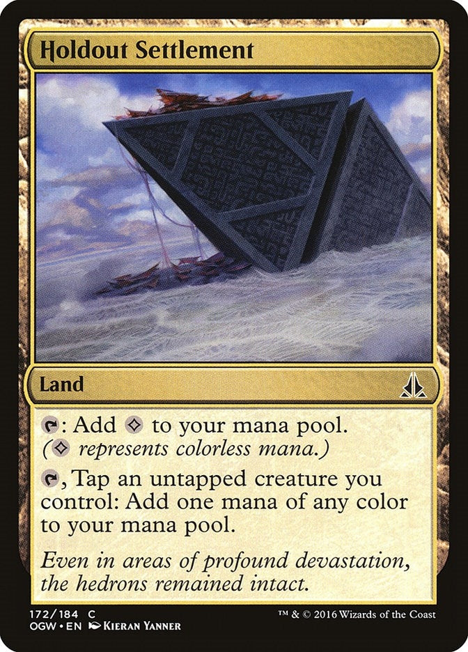 Holdout Settlement (172) [OGW] - MTG Single