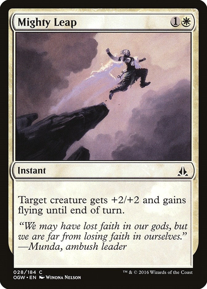 Mighty Leap (28) [OGW] - MTG Single