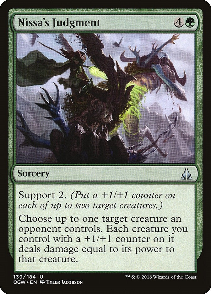 Nissa’s Judgment (139) [OGW] - MTG Single