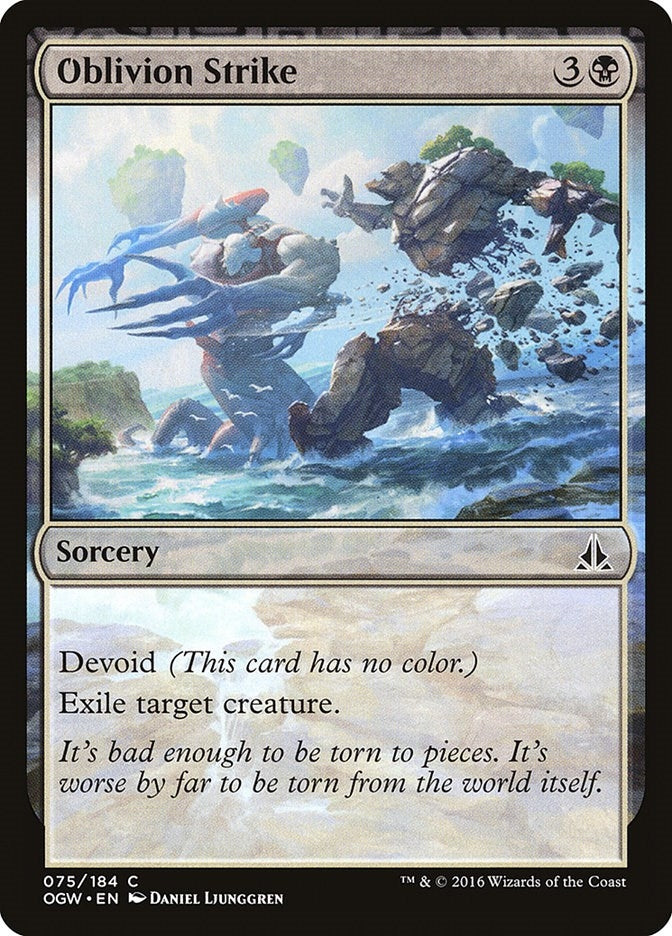 Oblivion Strike (75) [OGW] - MTG Single