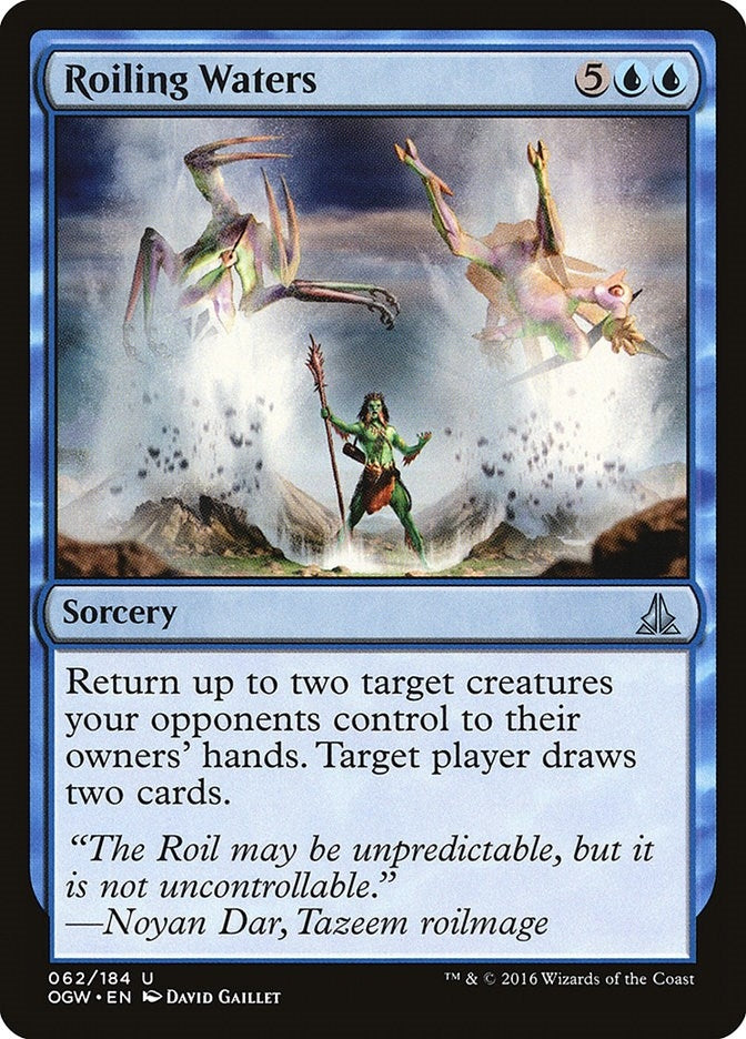 Roiling Waters (62) [OGW] - MTG Single