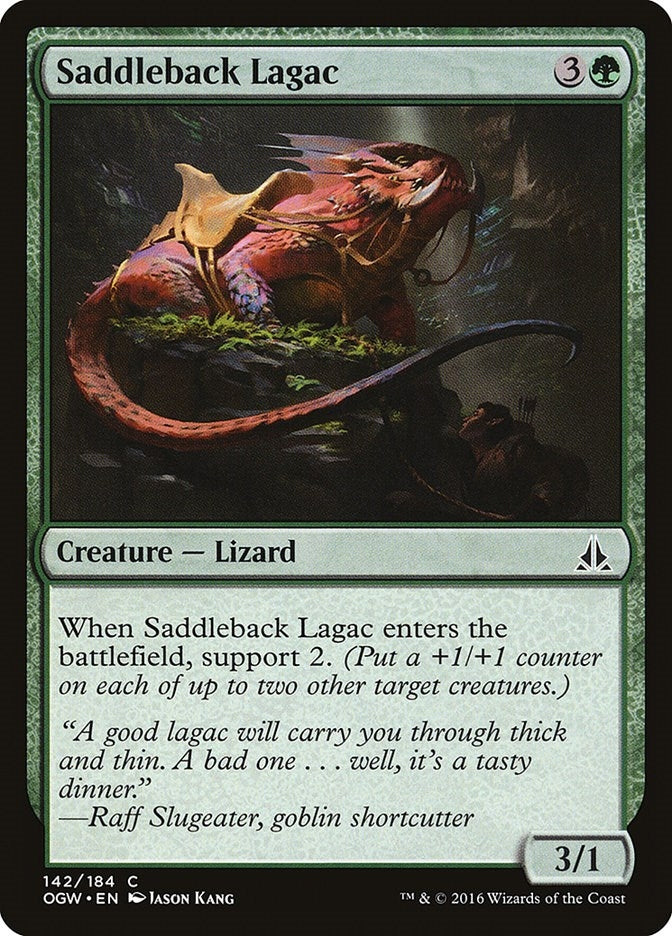 Saddleback Lagac (142) [OGW] - MTG Single