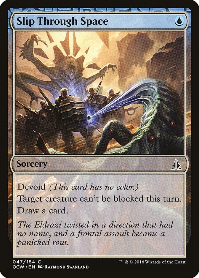 Slip Through Space (47) [OGW] - MTG Single