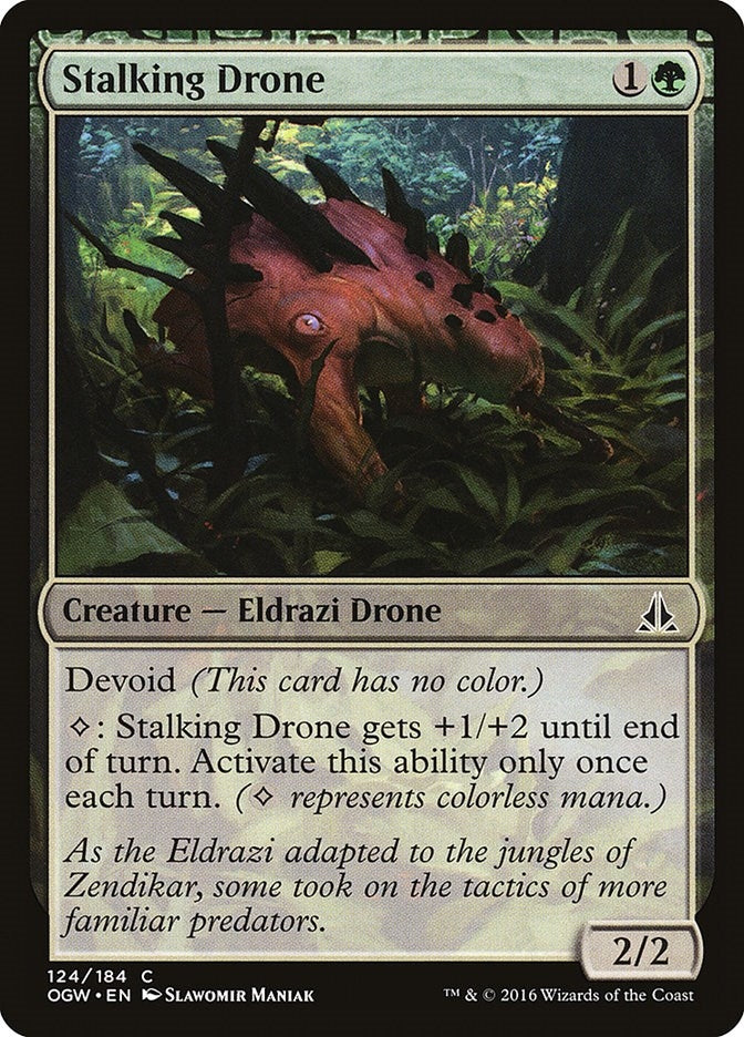 Stalking Drone (124) [OGW] - MTG Single