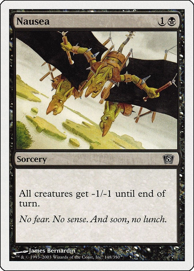 Nausea (148) [8ED] - MTG Single
