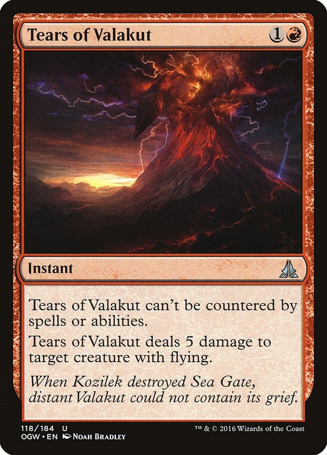 Tears of Valakut (118) [OGW] - MTG Single