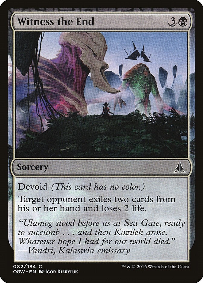 Witness the End (82) [OGW] - MTG Single