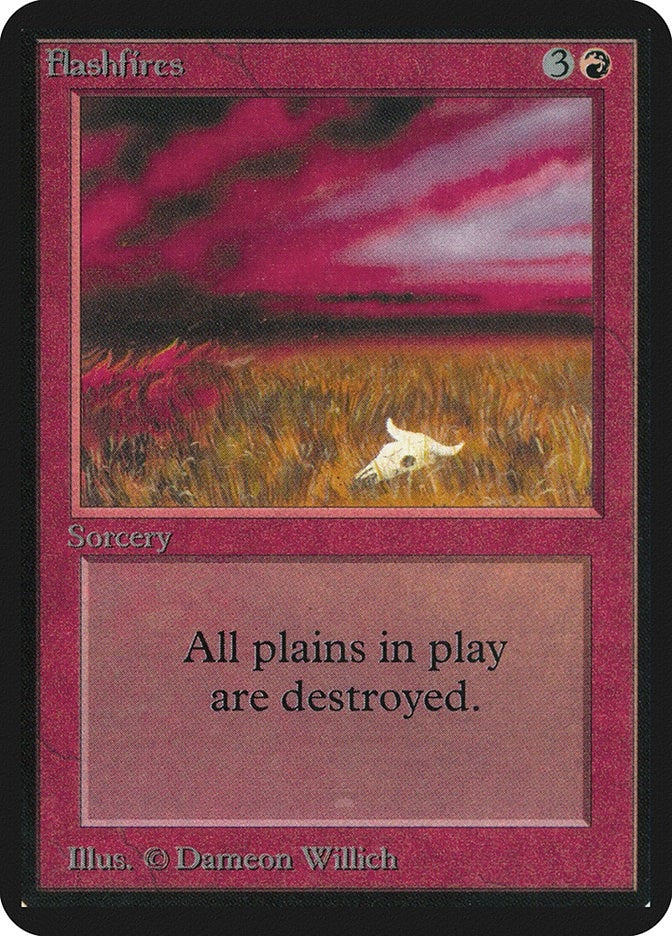 Flashfires [LEA] - MTG Single