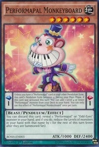 Performapal Monkeyboard (3) (BOSH) - YuGiOh Single