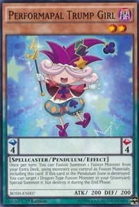 Performapal Trump Girl (7) (BOSH) - YuGiOh Single