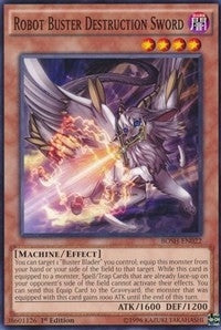 Robot Buster Destruction Sword (22) (BOSH) - YuGiOh Single