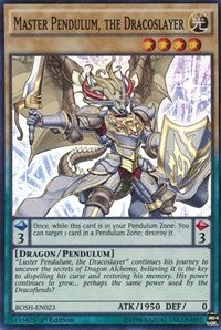 Master Pendulum the Dracoslayer (23) (BOSH) - YuGiOh Single