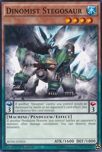 Dinomist Stegosaur (24) (BOSH) - YuGiOh Single