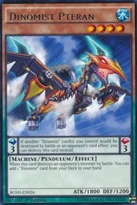 Dinomist Pteran (26) (BOSH) - YuGiOh Single