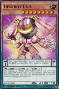 Deskbot 008 (40) (BOSH) - YuGiOh Single