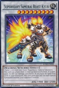 Superheavy Samurai Beast Kyubi (48) (BOSH) - YuGiOh Single