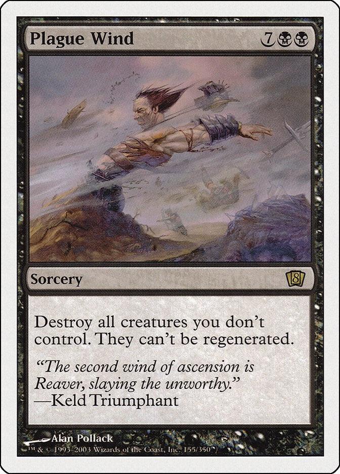 Plague Wind (155) [8ED] - MTG Single