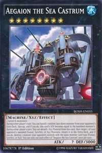 Aegaion the Sea Castrum (55) (BOSH) - YuGiOh Single