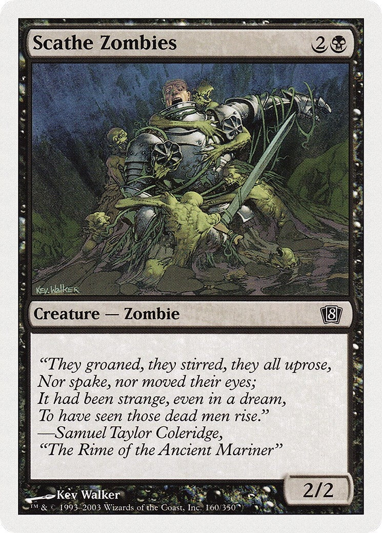 Scathe Zombies (160) [8ED] - MTG Single