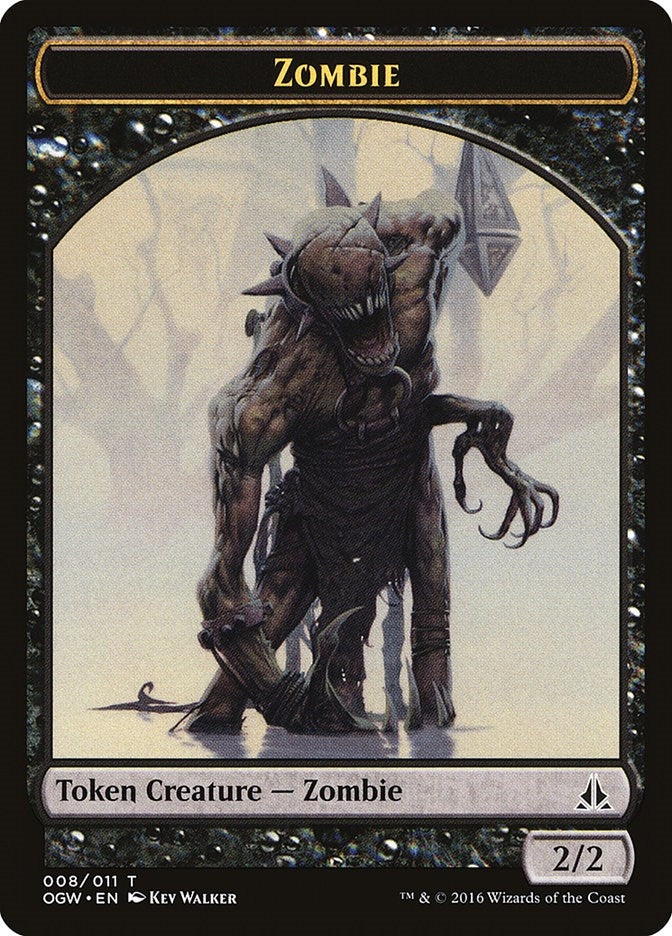 Zombie Token (0) [OGW] - MTG Single
