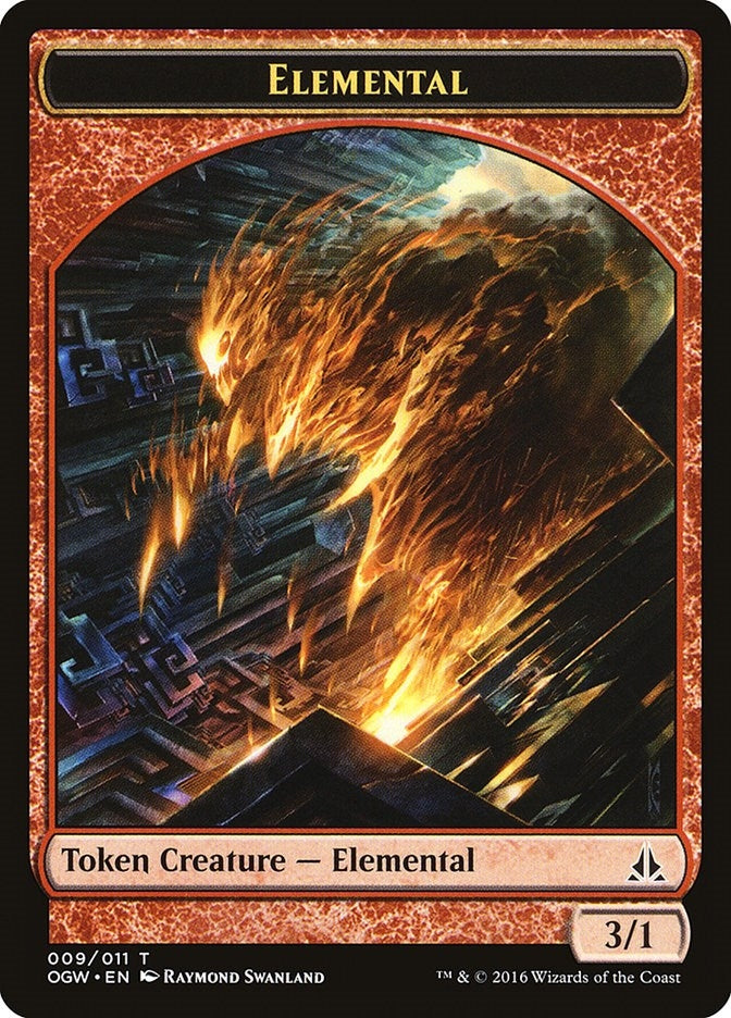 Elemental Token (009) (0) [OGW] - MTG Single