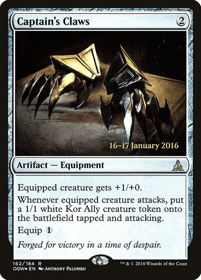 Captain’s Claws (162) [PRE] - MTG Single