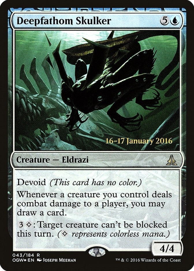 Deepfathom Skulker (43) [PRE] - MTG Single