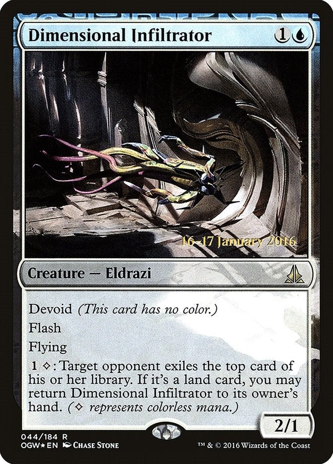 Dimensional Infiltrator (44) [PRE] - MTG Single