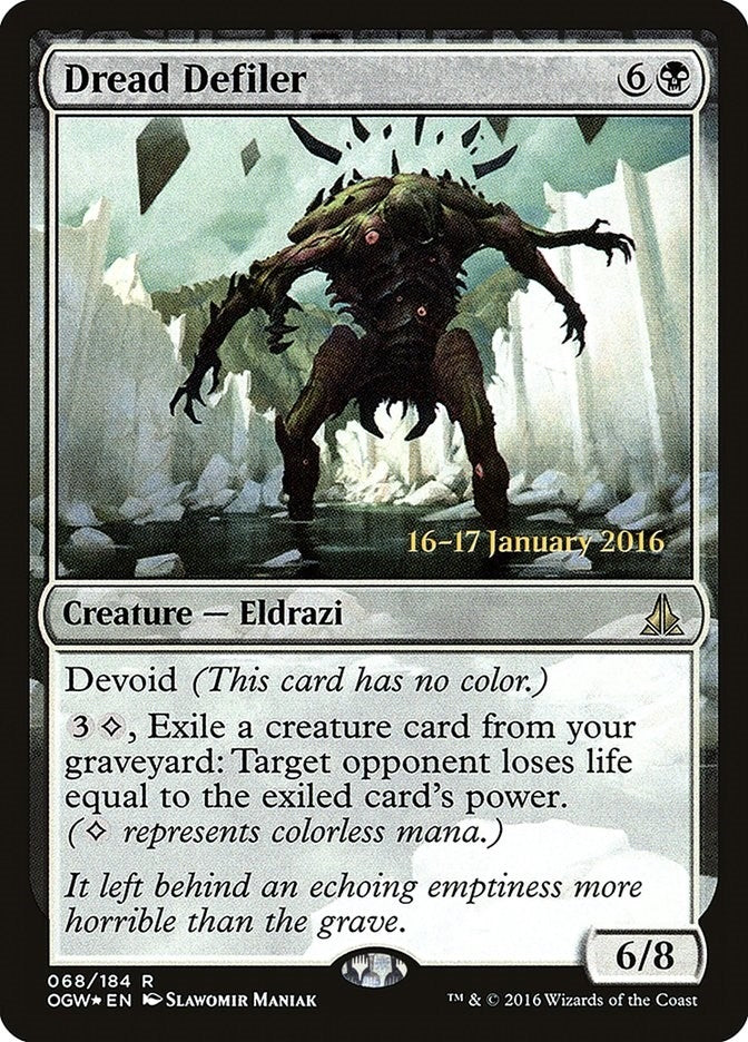 Dread Defiler (68) [PRE] - MTG Single