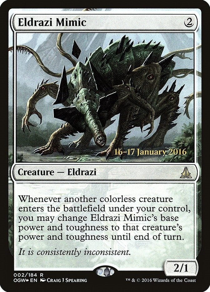 Eldrazi Mimic (2) [PRE] - MTG Single