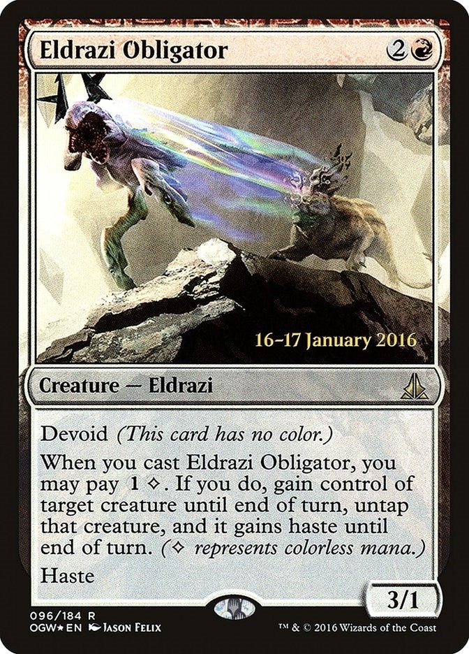 Eldrazi Obligator (96) [PRE] - MTG Single
