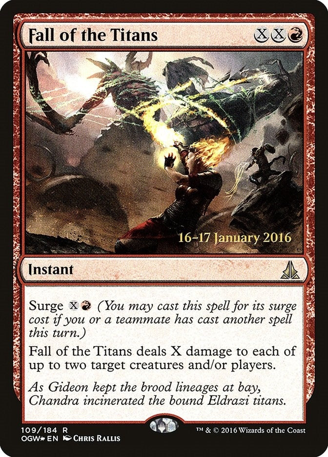 Fall of the Titans (109) [PRE] - MTG Single
