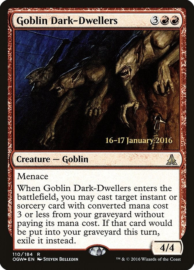 Goblin Dark-Dwellers (110) [PRE] - MTG Single
