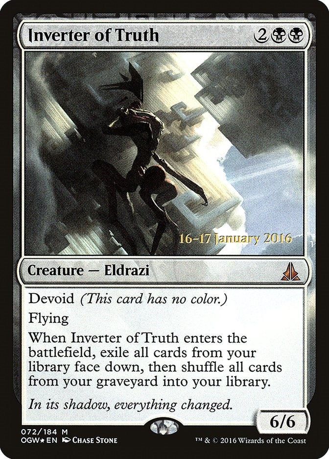Inverter of Truth (72) [PRE] - MTG Single