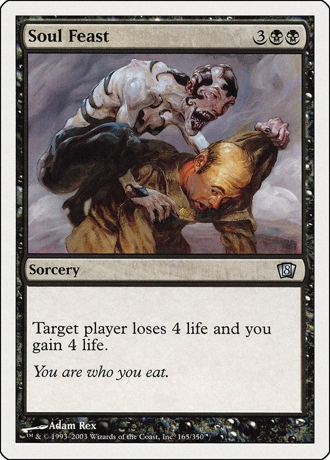 Soul Feast (165) [8ED] - MTG Single