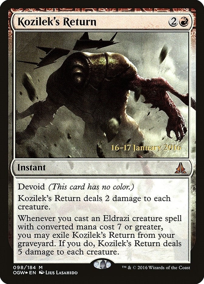 Kozilek’s Return (98) [PRE] - MTG Single