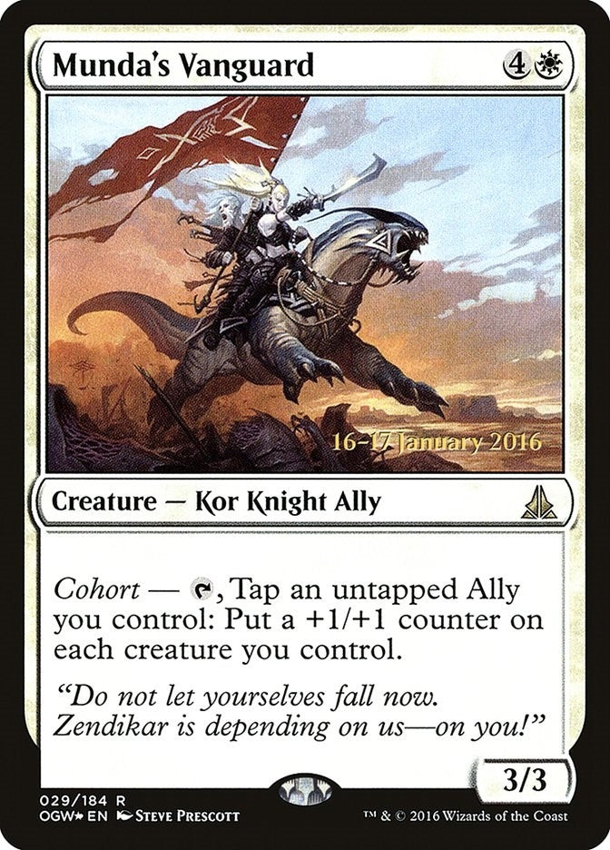 Munda’s Vanguard (29) [PRE] - MTG Single
