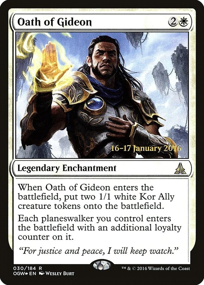 Oath of Gideon (30) [PRE] - MTG Single