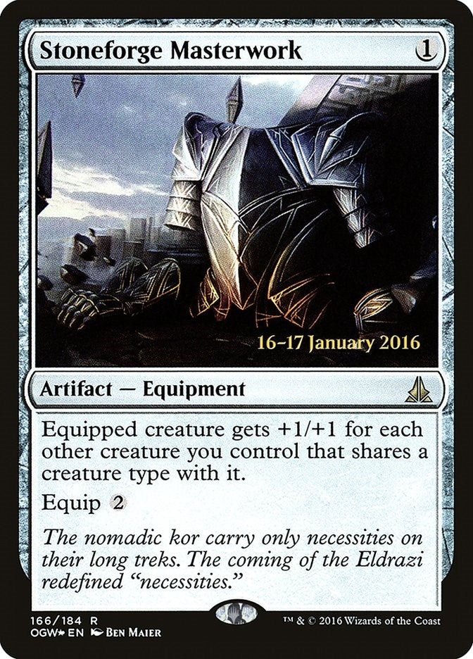 Stoneforge Masterwork (166) [PRE] - MTG Single