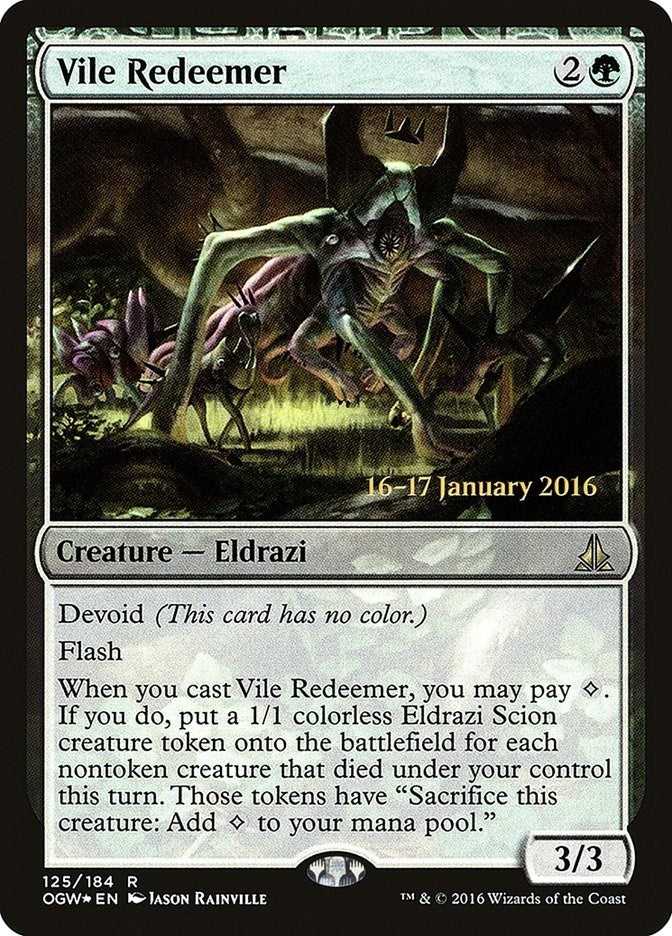 Vile Redeemer (125) [PRE] - MTG Single